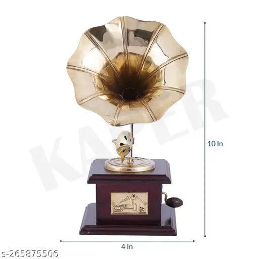 KAPER Gramophone Showpiece - Side View