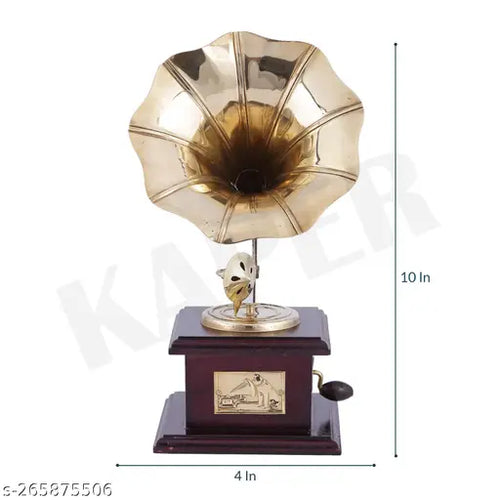 KAPER Gramophone Showpiece - Side View