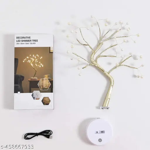 Decorative LED Tree Lamp - Detail View