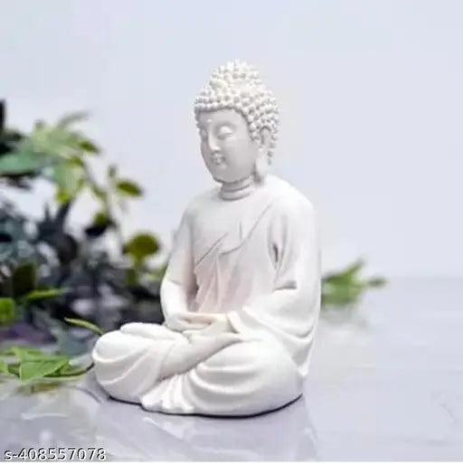Meditation Buddha Murti Showpiece - Side View