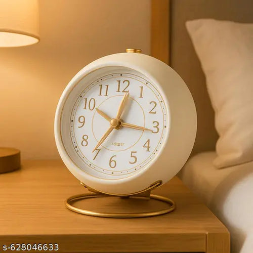 Classic Table Alarm Clock - Front View