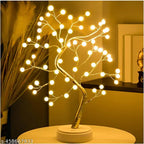 Decorative LED Tree Lamp - Lit View