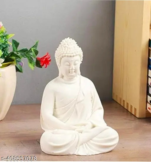 Meditation Buddha Murti Showpiece - Detail View