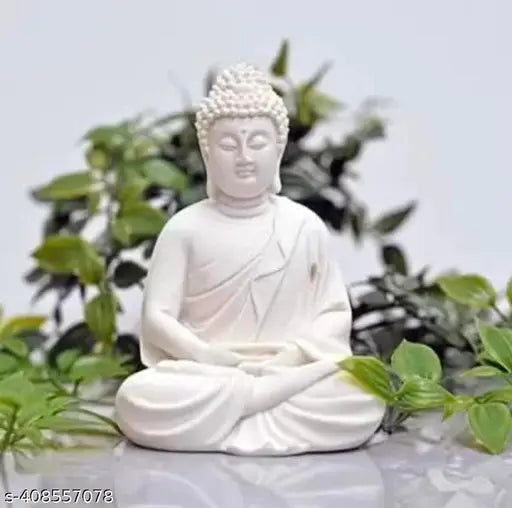 Meditation Buddha Murti Showpiece - Front View