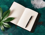 VATTU Vintage PU Leather Diary - Lock Detail